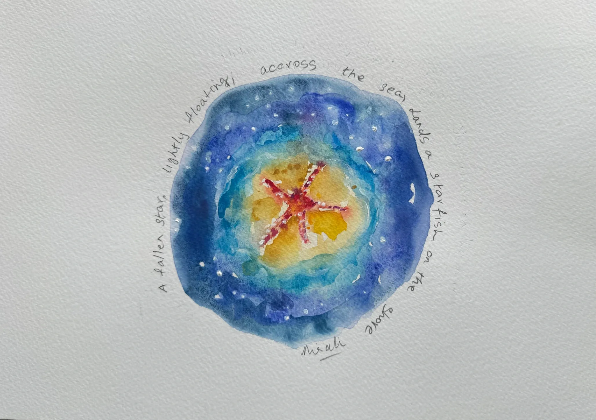 STAR FISH ON THE SHORE (Goa- Sun Series)